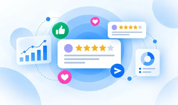 Brandquad: дашборд аналитики DSA - отзывы, рейтинги, семантика отзывов